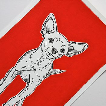 Chihuahua Art Print, 3 of 4