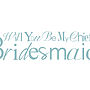Will You Be My Bridesmaid? Card, thumbnail 3 of 5