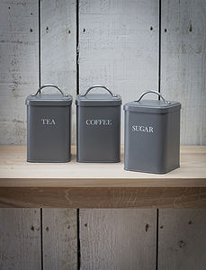 Set Of Kitchen Canisters By Garden Trading Notonthehighstreet