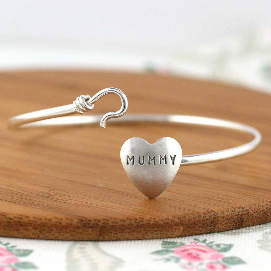 Personalised New Baby Mothers Day Bangle By Louy Magroos ...