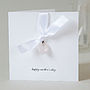 Personalised Rose Quartz Heart Mother's Day Card, thumbnail 1 of 4
