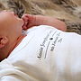 Personalised Baby Announcement Babygrow, thumbnail 4 of 5