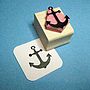 Small Anchor Rubber Stamp, thumbnail 1 of 2