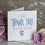 10 Pick And Mix Thank You Wedding Cards, thumbnail 9 of 12
