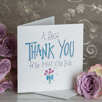 10 Pick And Mix Thank You Wedding Cards, 9 of 12