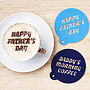 Personalised 'No1 Dad' Coffee Stencil, thumbnail 3 of 7