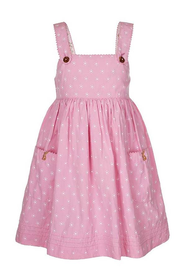 Pink Pinafore Dress By Belle & Boo DO NOT USE