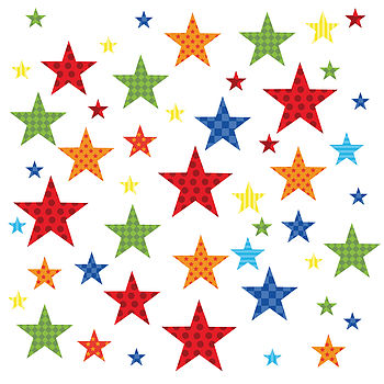 Childrens Bright Star Wall Stickers, 3 of 3