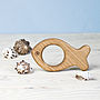 Wooden Baby Fish Teether, thumbnail 1 of 2