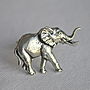 Pewter Elephant Cufflinks, thumbnail 2 of 6