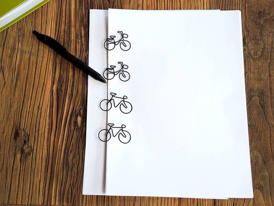 Bicycle Paper Clips By Solesmith