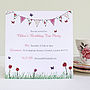 Personalised Bunting Party Invitations, thumbnail 4 of 6