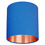 Brushed Copper Lined Drum Lampshade 40 Colours, thumbnail 7 of 12