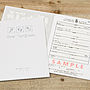 Personalised Birth Certificate Holder, thumbnail 1 of 3