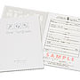 Personalised Birth Certificate Holder, thumbnail 3 of 3