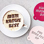 Personalised Message Coffee Stencil, thumbnail 2 of 7