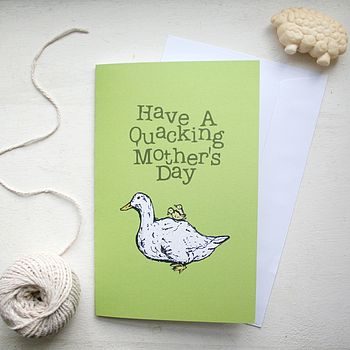 Farmyard Duck Mother's Day Card, 2 of 4