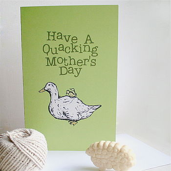 Farmyard Duck Mother's Day Card, 3 of 4