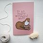 Woodland Otter Mother's Day Card, thumbnail 3 of 4