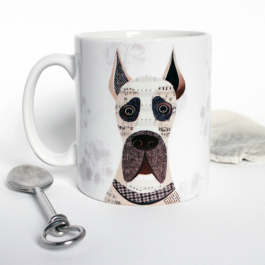 great dane coffee mug