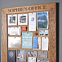 Personalised Cork Or Chalk Notice Board, thumbnail 9 of 10