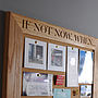 Personalised Cork Or Chalk Notice Board, thumbnail 2 of 10