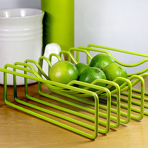 Fruit Bowls Notonthehighstreet Wire Fruit Bowl Green Bowls