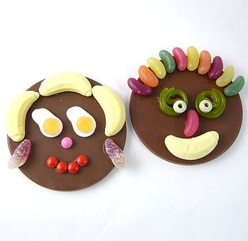 Chocolate Funny Faces Kit For Children, 10 of 12