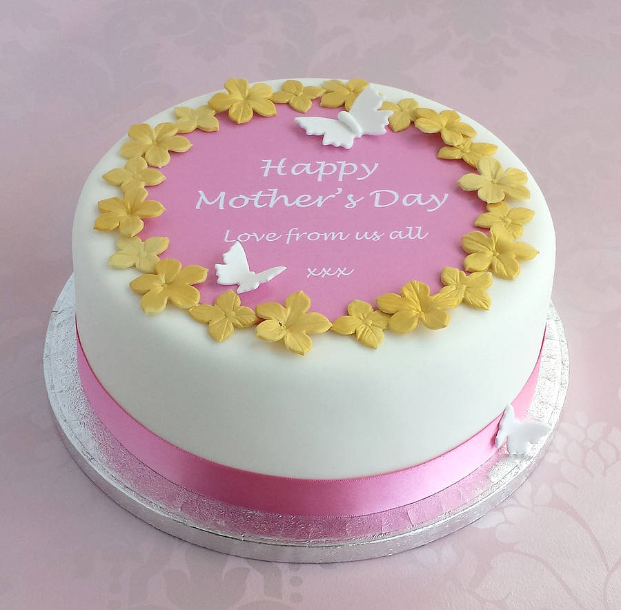 personalised mother s day cake decoration kit by clever little cake kits notonthehighstreet.com