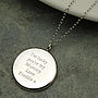 Sterling Silver Lucky Penny Necklace, thumbnail 2 of 6