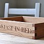 Personalised Oak Butler Tray, thumbnail 5 of 12