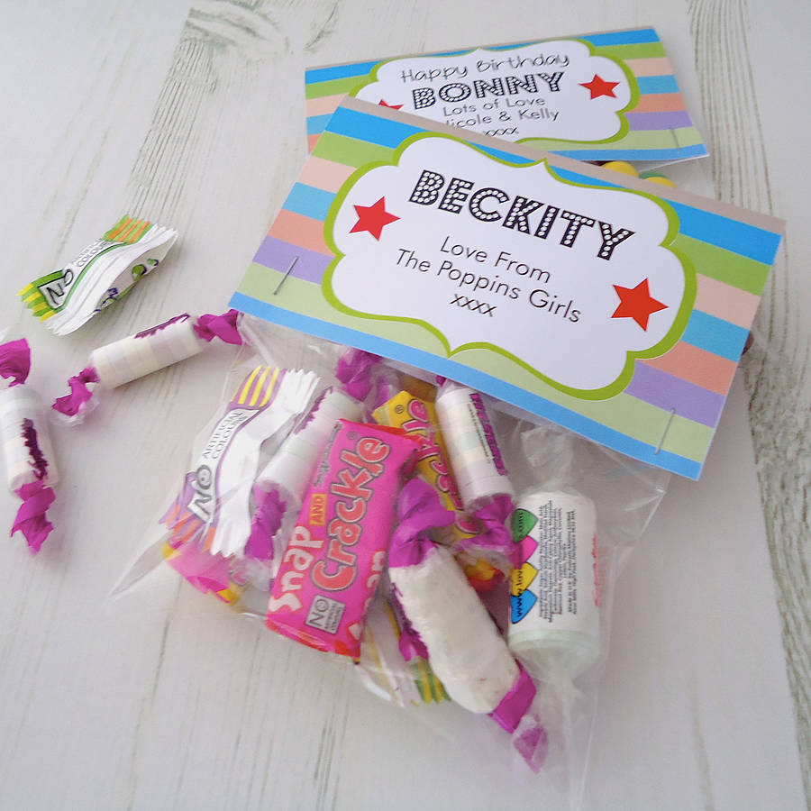 Teacher Thank You Gift Treat Bags By Tailored Chocolates and Gifts