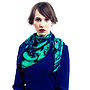 Winter Forest Silk Scarf, thumbnail 1 of 4