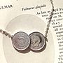Double Sixpence Coin Necklace, thumbnail 2 of 5