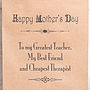 Mothers Day Personalised Message Bag, thumbnail 2 of 2