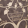 Personalised Family Heart Tree Papercut, thumbnail 2 of 5
