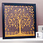 Personalised Floral Family Tree Papercut, thumbnail 1 of 5