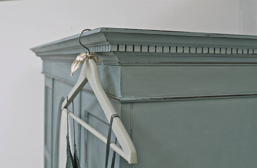 Vintage Painted Wardrobe By Distressed but not Forsaken
