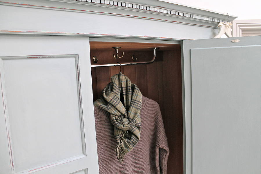 Vintage Painted Wardrobe By Distressed but not Forsaken