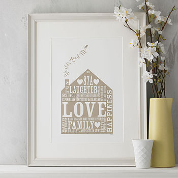Personalised Home Print, 5 of 12
