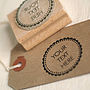 Your Text Here Rubber Stamp, thumbnail 1 of 2