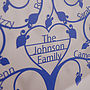 Personalised Floral Heart Family Tree, thumbnail 2 of 5
