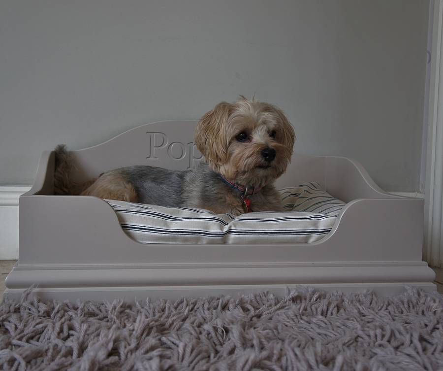 Personalised Dog Bed By Chatsworth