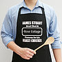 Personalised Men's Head Chef Apron, thumbnail 3 of 7