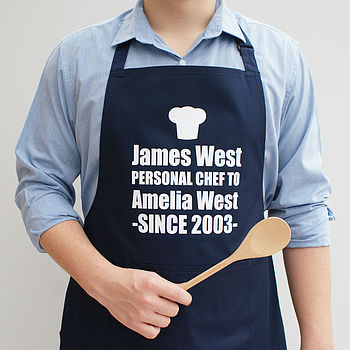 Personalised Personal Chef Apron, 4 of 8