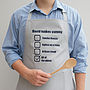 Personalised His Favourite Dishes Apron, thumbnail 3 of 7