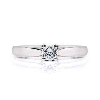 Venus Ethical Fairtrade Diamond Engagement Ring, 2 of 4