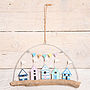 Beach Huts On A Branch Hanging Decoration, thumbnail 4 of 4