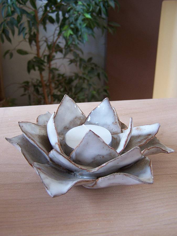 Lotus Tea Light Holder By Chipp Designs