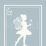 Personalised Fairy Girl Silhouette Print, thumbnail 4 of 8